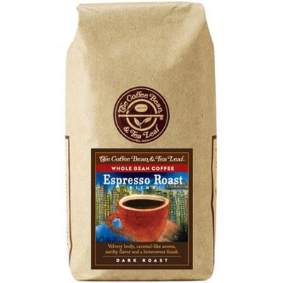 Cbtl The Coffee Bean & Tea Leaf Espresso Roast Blend Dark Roast Whole Bean Coffee, 12 oz