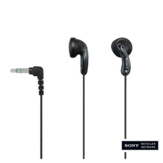 Sony Earbud Headphones (MDRE9LP) - Black