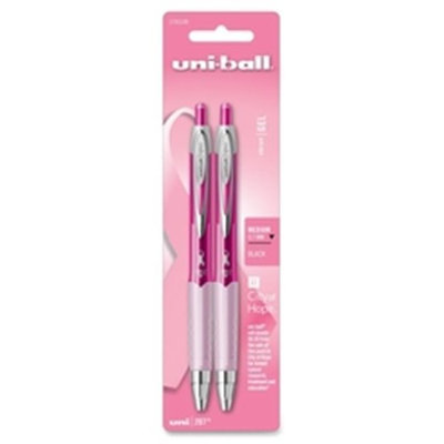 Sanford Lp 1745148 Uni-Ball 207 Pink Ribbon Retractable Gel Pen 1.0mm. - Pink Ribbon