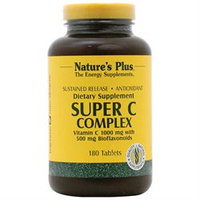 Nature's Plus - Super C Complex Antioxidant - 180 Vegetarian Capsules