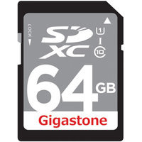 Gigastone GS-SD1064GUX-R 64GB Class 10 UHS-1 SD Card