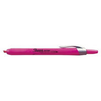 Sharpie Accent Retractable Chisel Tip Highlighters - Fluorescent Pink