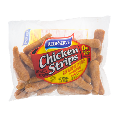 Redi-Serve Chicken Strips Breaded & Cooked