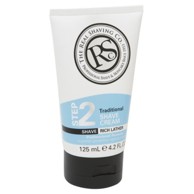 The Real Shaving Company Traditional Shave Cream, Step 2, 4.2 oz