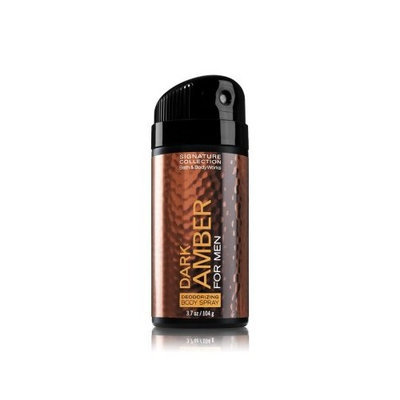Bath & Body Works® DARK AMBER FOR MEN Deodorizing Body Spray