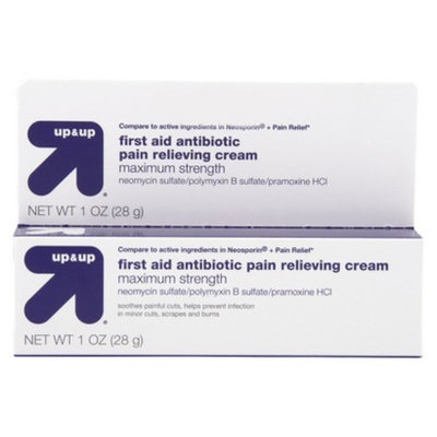 up & up up&up Maximum Strength First Aid Antibiotic Pain Relieving Cream - 1.