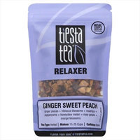 Tiesta Tea 2 oz. Ginger Sweet Peach Relaxer Tea Case Of 6