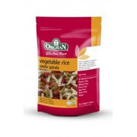Orgran Vegetable Rice Pasta Spirals Gluten Free -- 8.8 oz