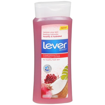 Lever 2000 Body Wash, Pomegranate & Coconut Water, 16.9 fl oz