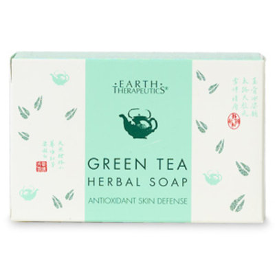 Earth Therapeutics Green Tea Herbal Soap