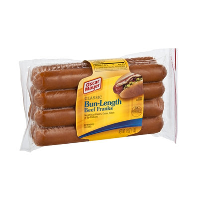 Oscar Mayer Classic Bun-Length Beef Franks - 8 CT
