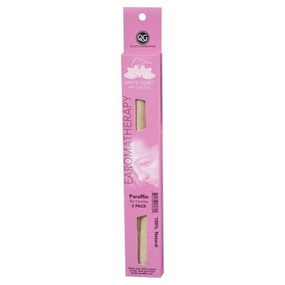 White Egret - Ear Candles Paraffin, 2 candles