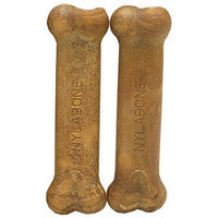 Nylabone Medium Bacon Daily Health Bone Dog Treat (2-Pack)