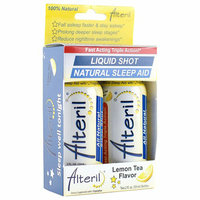 Alteril Lemon Tea Flavor Natural Sleep Aid Liquid Shot