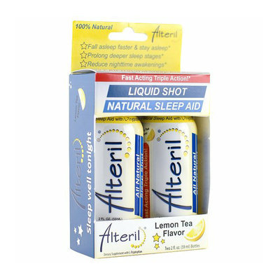 Alteril Lemon Tea Flavor Natural Sleep Aid Liquid Shot