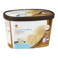 Ahold Ice Cream French Vanilla Churn Style
