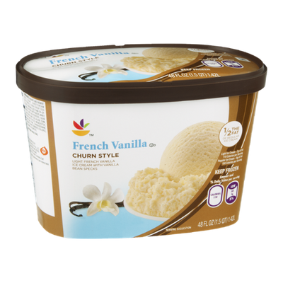 Ahold Ice Cream French Vanilla Churn Style