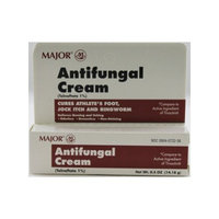 Select Brand Major Pharmaceuticals Antifungal Cream (Tolnaftate 1% - generic Tinactin) .5 oz