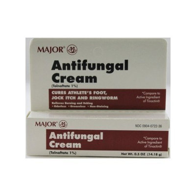 Select Brand Major Pharmaceuticals Antifungal Cream (Tolnaftate 1% - generic Tinactin) .5 oz
