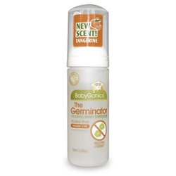 BabyGanics Alcohol Free Foaming Hand Sanitizer - On-the-Go (Tangerine) - 50ml