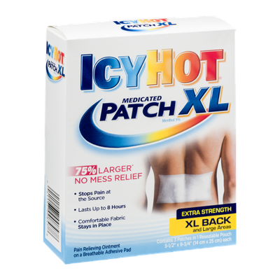 Icy Hot Medicated Patch XL Back and Large Areas - 3 CT