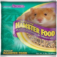 PET F.M. Brown's Brown's Naturals, 5-Pound, Hamster/Gerbil Food