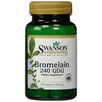 Bromelain 240 GDU 200 mg 100 Tabs