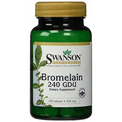 Bromelain 240 GDU 200 mg 100 Tabs