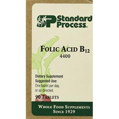 Standard Process FOLIC ACID B12 90 Tablets