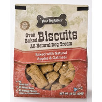Three Dog Bakery Biscuits Apple Oatmeal, Baked Dog Treats, 16-Ounce