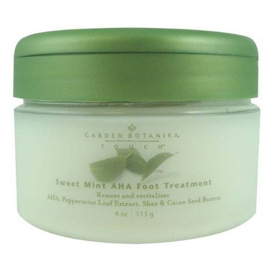 Garden Botanika Sweet Mint AHA Foot Treatment, 4 Ounce