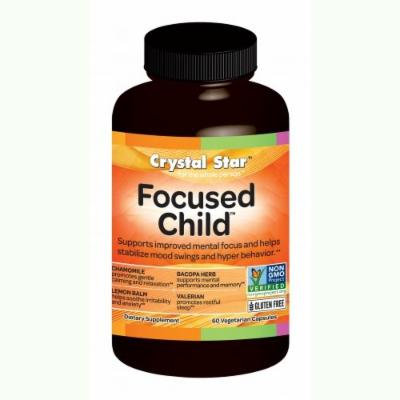 Crystal Star Focused Child (formerly ADDvantage For Kids) - 60 vcaps