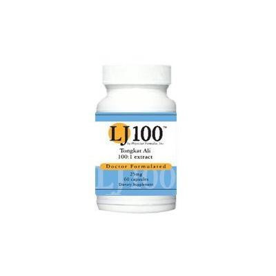 Tongkat Ali LJ100 100 to 1 Extract 25 Mg , 60 Caps - Endorsed Dr. Ray Sahelian, M.D., Author of Natural Sex Boosters