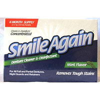 Protech Smile Again Denture Cleaner, Mint Flavor, 7g (22 Pack)