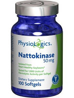 Physiologic's PhysioLogics Nattokinase 50mg 100sg