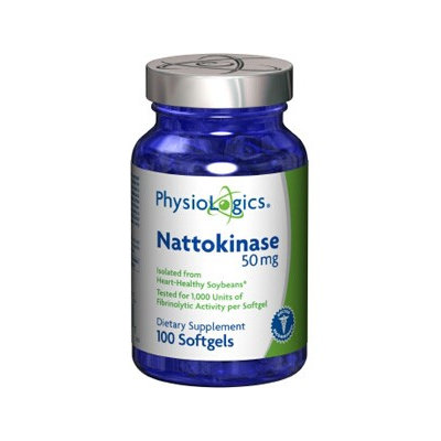 Physiologic's PhysioLogics Nattokinase 50mg 100sg