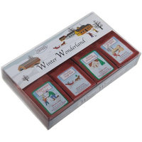 White House Coffee White Coffee Winter Wonderland 4-Holiday Flavors Ground Coffee Gift Sets (Pack of 2)
