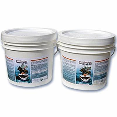 2 PACK! The Best Tasting Coconut Oil! (2) 1 Gallon Certified Organic Extra Virgin Coconut Oil from the Beautiful Fiji Islands.