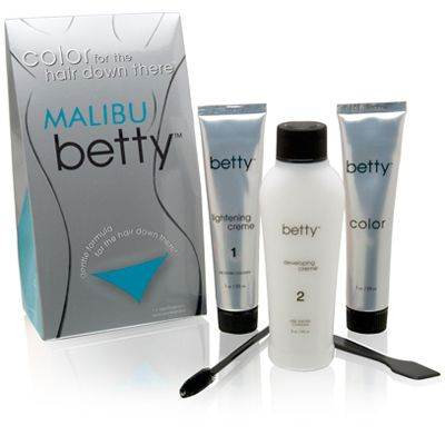 Betty Beauty Color Kit For The Hair Down There, Malibu (Blue)
