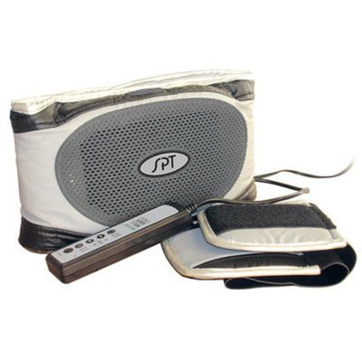 Sunpentown High Power Vibrating Massage Belt - Black/ Silver (Small)