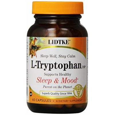 Lidtke Technologies L-Tryptophan Capsules, 60 Count