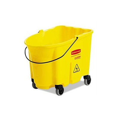 Rubbermaid Commercial RCP757088YEL Yellow WaveBrake Bucket 8.75 gal