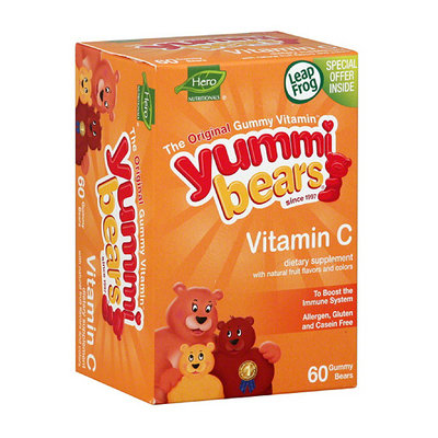 Yummi Bears Vitamin C Dietary Supplement Gummy Bears