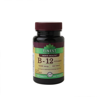Finest Nutrition Vitamin B12 1000Mcg Time Release Tablets