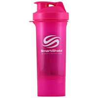 SmartShake Slim Neon Pink 500 mL 17 oz