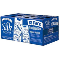 Silk Soymilk, Vanilla, 8.25-Ounce Aseptic Cartons (Pack of 18)