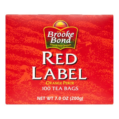 Brooke Bond Red Label Tea Bags Orange Pekoe 100 Tea Bags