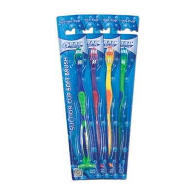 Oral Choice 3313 Junior Suction Cup Toothbrush 100 pcs