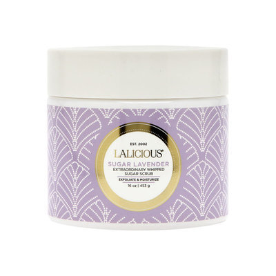LaLicious Sugar Lavender Extrordinary Whipped Sugar Scrub 16 oz