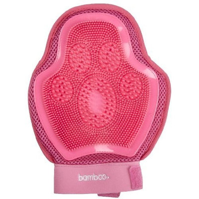 Petmate Bamboo 3-In-1 Grooming Glove - Pink